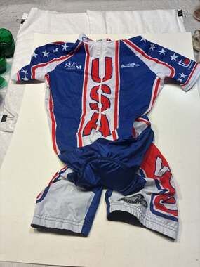 Biemme USA Cycling Team Issue Skinsuit Speedsuit